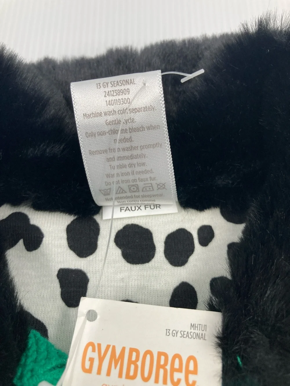 Gymboree Faux Fur Collar Knit Cardigan Sweater Bow Pockets Green NWT S601